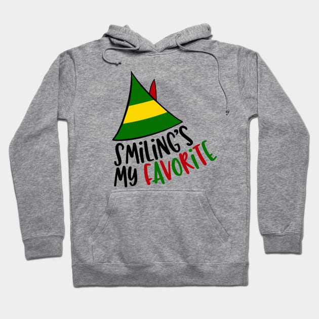 Smiling's my Favorite, Buddy the Elf Hoodie by FanSwagUnltd